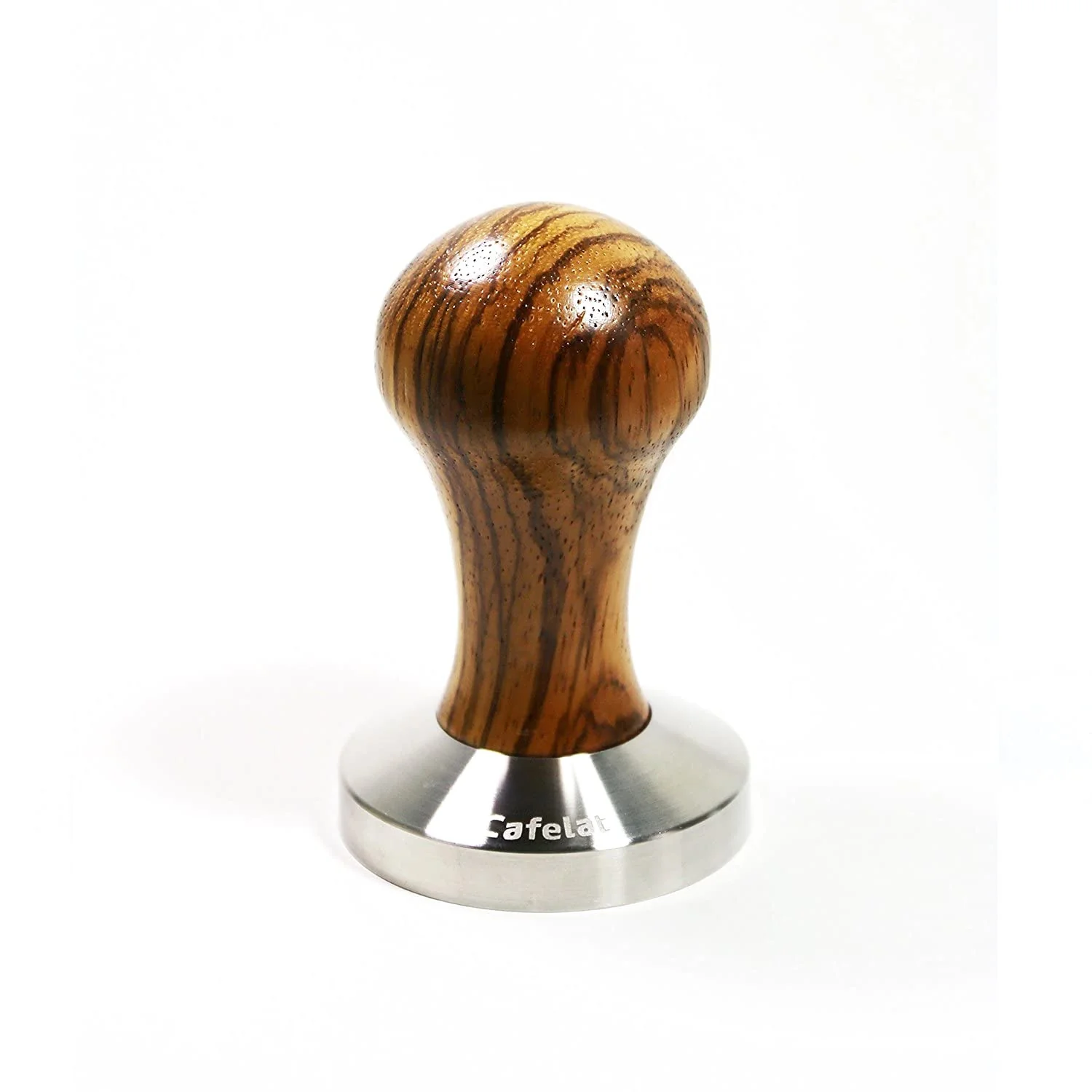 Cafelat Espresso Tamper - 54mm / Flat / Zebra