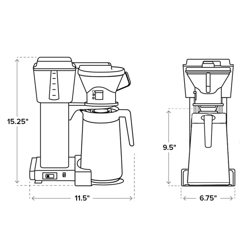 (OPEN BOX) Technivorm Moccamaster KBT Coffee - Image 2