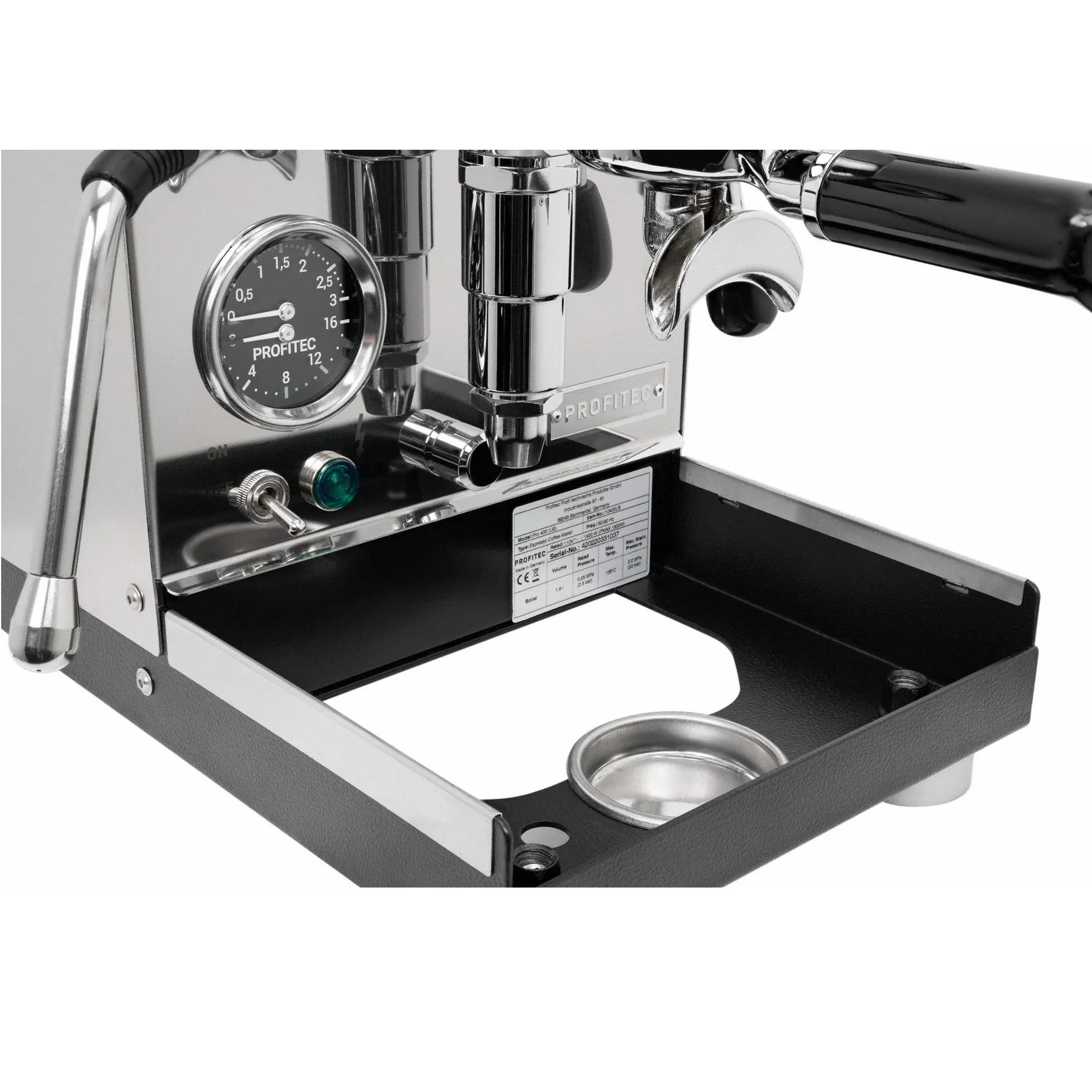 Profitec Pro 400 Espresso Machine - Stainless Steel Coffee - Image 5