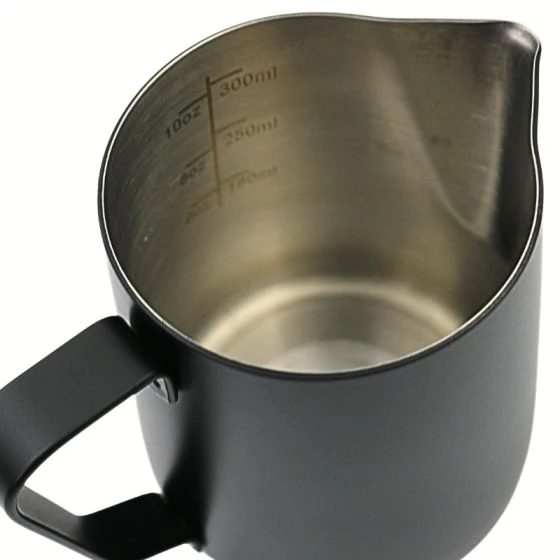Rhino Coffee Gear Pro Stealth Milk Pitcher (12, 20, or 32oz) - 12oz / White - Image 4