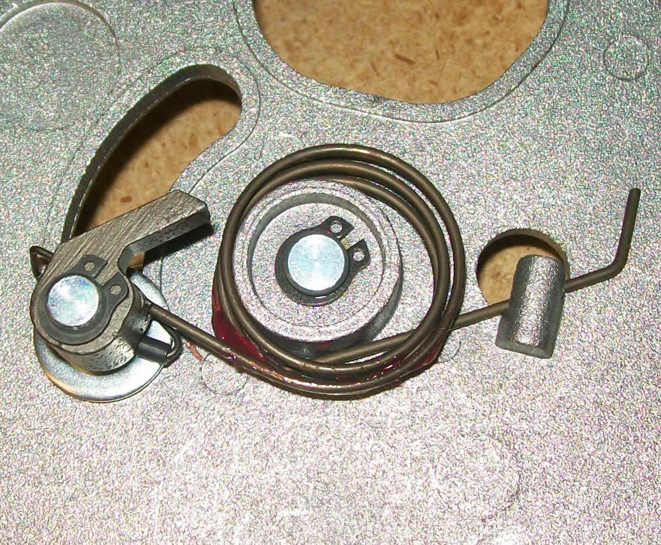 Mazzer Doser Lever Return Spring Plate - Image 2