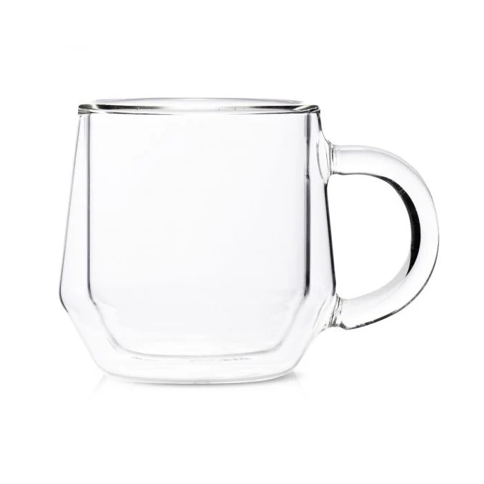 Hearth Double Wall 8oz (240ml) Glass - Set of 2 - Smoke - Image 5