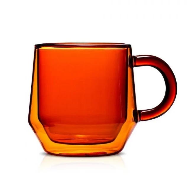 Hearth Double Wall 8oz (240ml) Glass - Set of 2 - Smoke - Image 6
