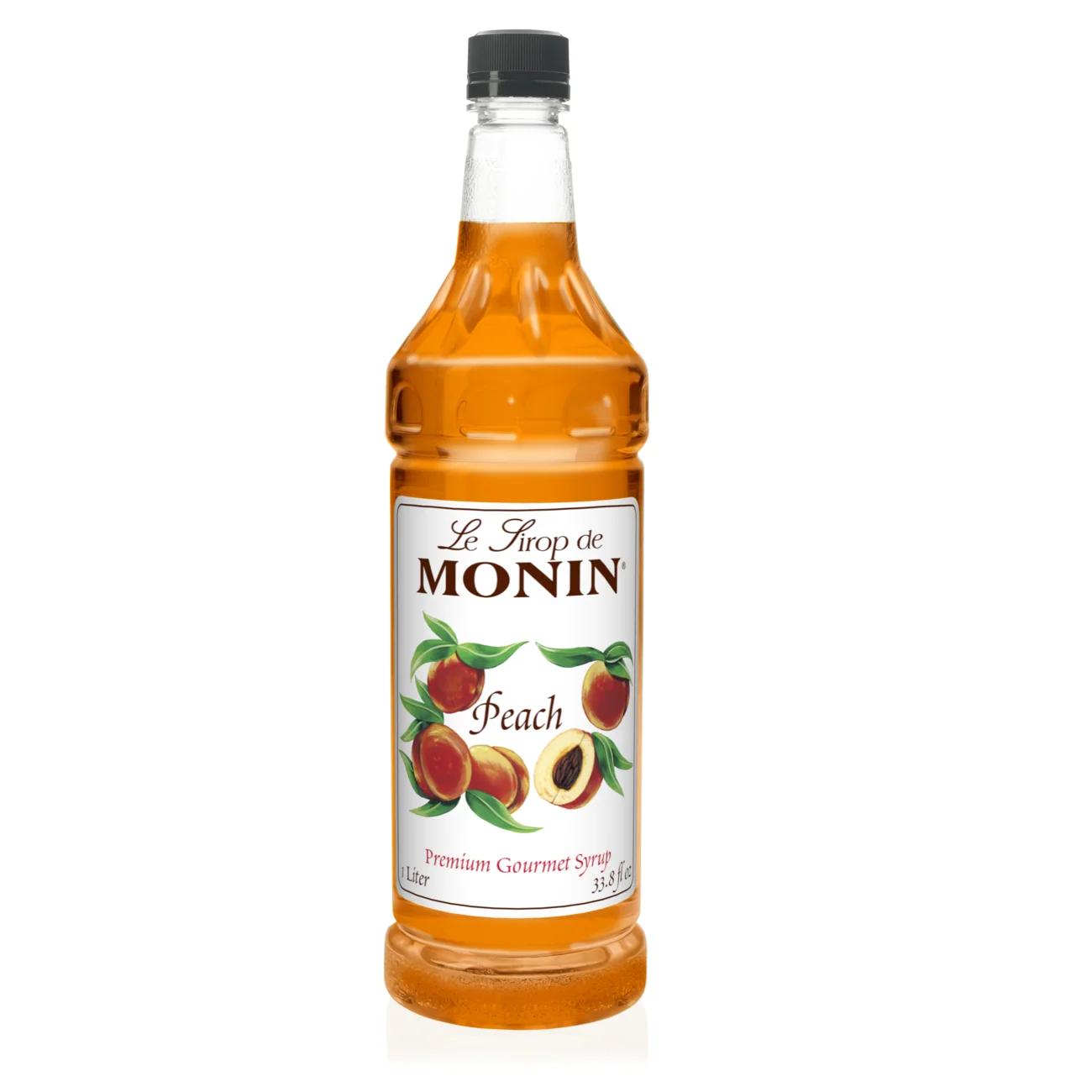 Monin Peach Syrup Tea