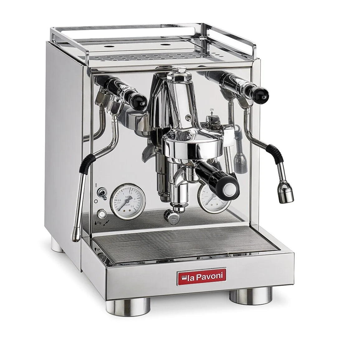 La Pavoni Cellini Evolution Espresso Machine - Stainless Steel Coffee