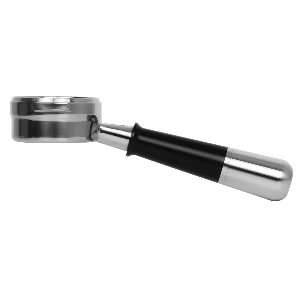 Pesado Stainless Steel Bottomless Hybrid Portafilter (Gaggia Classic) - White / Bronze Coffee - Image 5