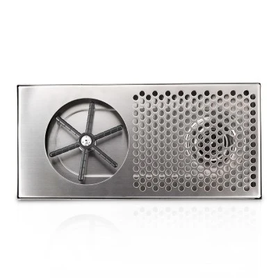 Espresso Parts 7"x15"x7/8" Rinser with Side Spray Coffee - Image 3