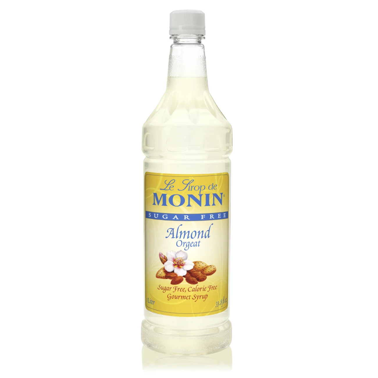 Monin Almond Sugar Free Syrup Bottle