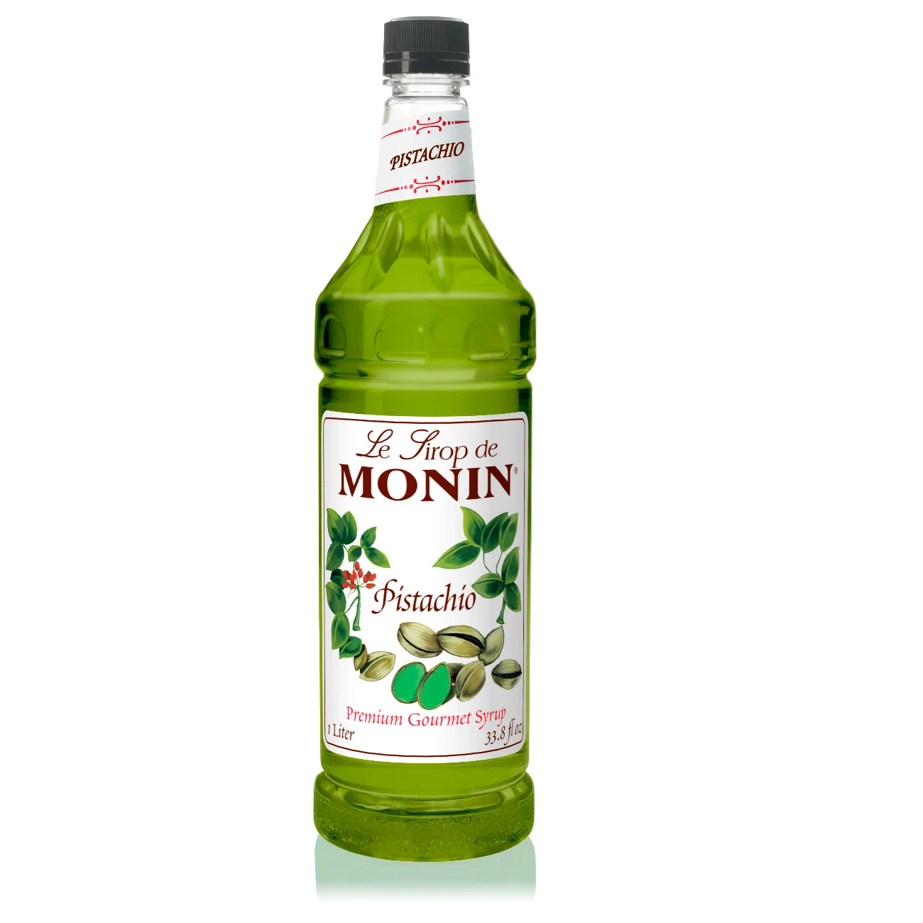 Monin Pistachio Syrup Coffee