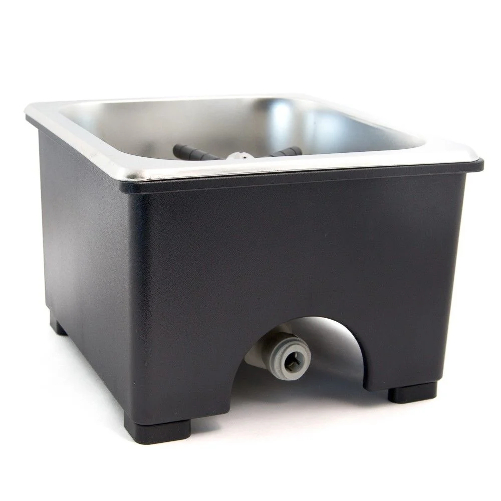 Espresso Parts Counter Top Rinser 6"x6"x2" Pan Size Coffee - Image 3