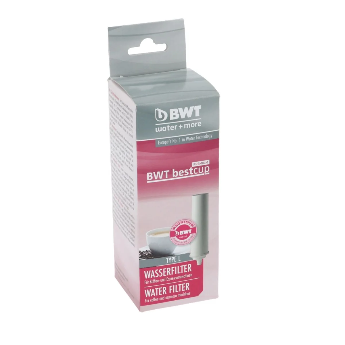 BWT Bestcup Premium Water Filter and Softener Coffee