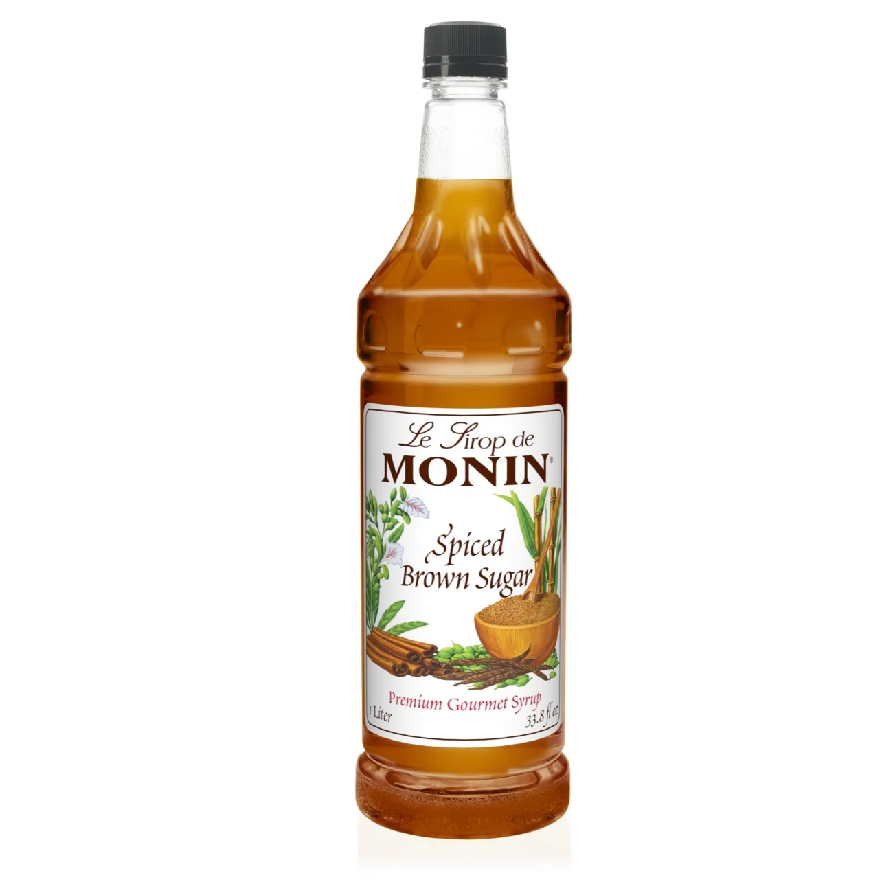 Monin Spiced Brown Sugar Syrup Coffee