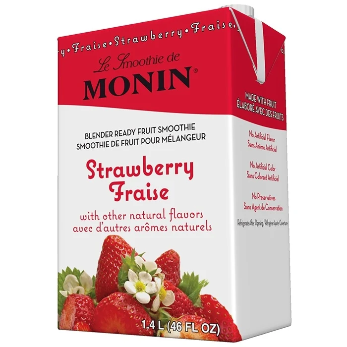 Monin Strawberry Smoothie Mix Tea