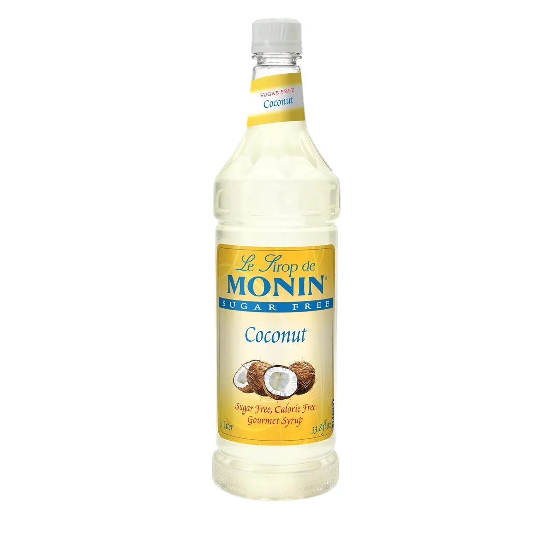 Monin Sugar Free Coconut Syrup Bottle